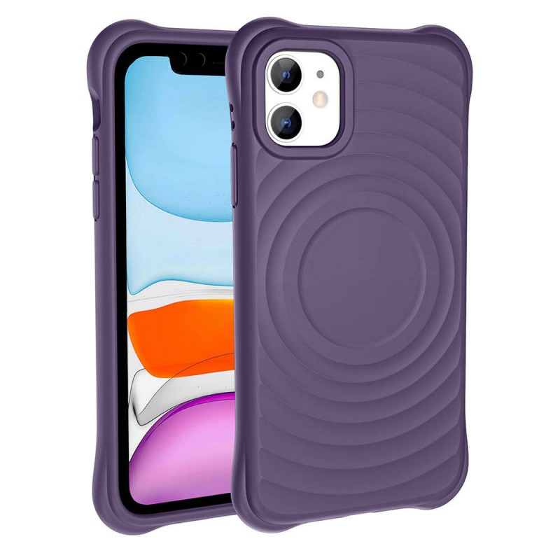 Bal-z Apple iPhone 11 M-safe Şarj Özellikli Airbagli Mat Görünümlü  Hepi Kapak