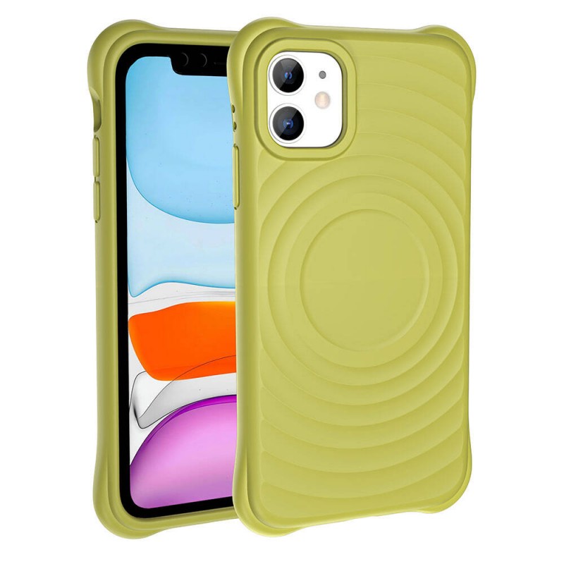 Bal-z Apple iPhone 11 M-safe Şarj Özellikli Airbagli Mat Görünümlü  Hepi Kapak