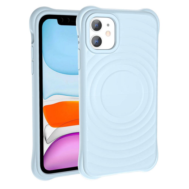 Bal-z Apple iPhone 11 M-safe Şarj Özellikli Airbagli Mat Görünümlü  Hepi Kapak