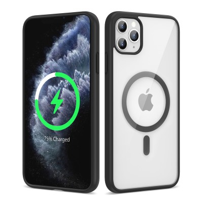 Bal-z Apple iPhone 11 Pro Kılıf M-safe Wireless Şarj Özellikli Silikon  Ege Kapak