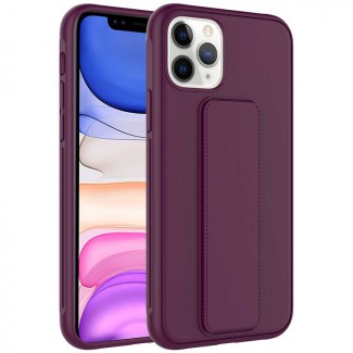 Apple iPhone 11 Pro Kılıf Zore Qstand Kapak Apple iPhone 11 Pro Kılıf Zore Qstand Kapak