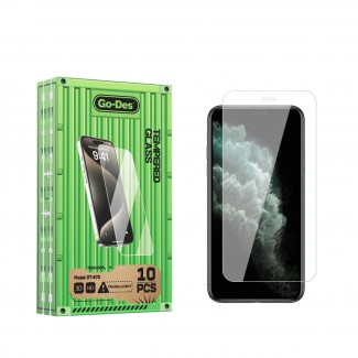 Apple iPhone 11 Pro Max Go Des Parmak İzi Bırakmayan 9H Oleofobik Bom Glass Ekran Koruyucu 10'lu Paket Apple iPhone 11 Pro Max Go Des Parmak İzi Bırakmayan 9H Oleofobik Bom Glass Ekran Koruyucu 10'lu Paket