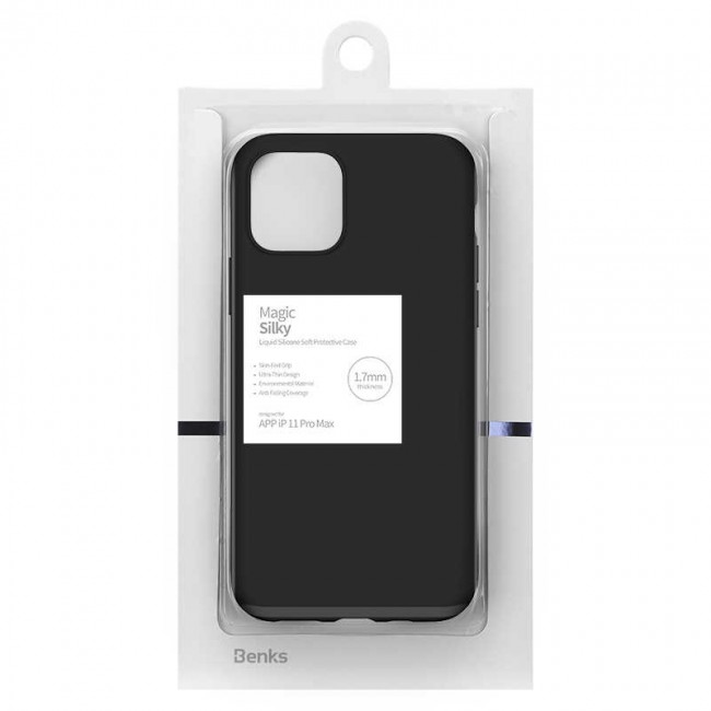 Apple iPhone 11 Pro Max Kılıf Benks Silikon Kapak Apple iPhone 11 Pro Max Kılıf Benks Silikon Kapak