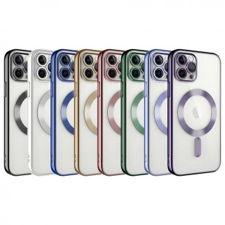 Apple iPhone 11 Pro Max Kılıf Kamera Korumalı M-safe Wireless Şarj Özellikli Zore Demre Kapak Apple iPhone 11 Pro Max Kılıf Kamera Korumalı M-safe Wireless Şarj Özellikli Zore Demre Kapak