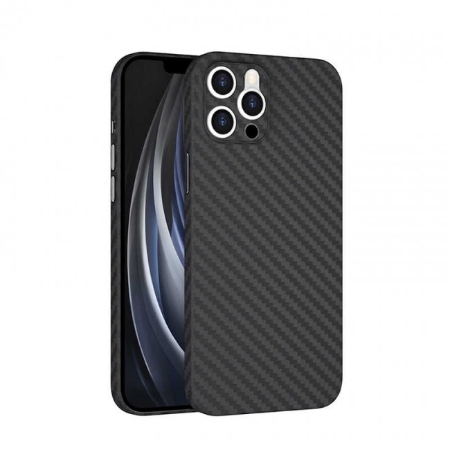 Apple iPhone 11 Pro Max Kılıf ​​​​​Wiwu Skin Carbon PP Kapak
