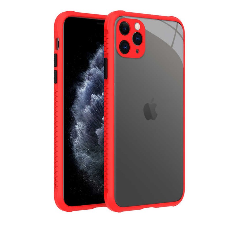 Bal-z Apple iPhone 11 Pro Max Kılıf ​​ Kaff Kapak