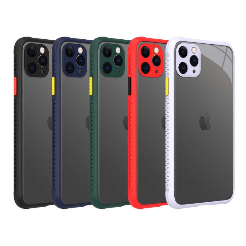 Bal-z Apple iPhone 11 Pro Max Kılıf ​​ Kaff Kapak
