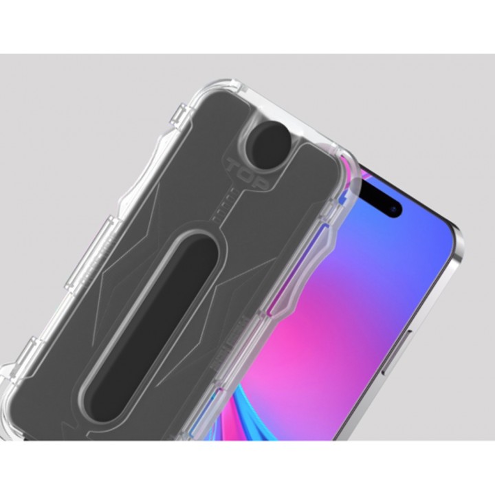 Apple iPhone 11 Pro Zore Kolay Uygulama Aparatlı 5D Magic Privacy Glass Hayalet Cam Ekran Koruyucu