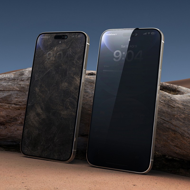 Bal-z Apple iPhone 11 Wiwu GT-015 Oleofobik Darbeye Karşı Dayanıklı Temperli Ekran Koruyucu 10'lu Paket