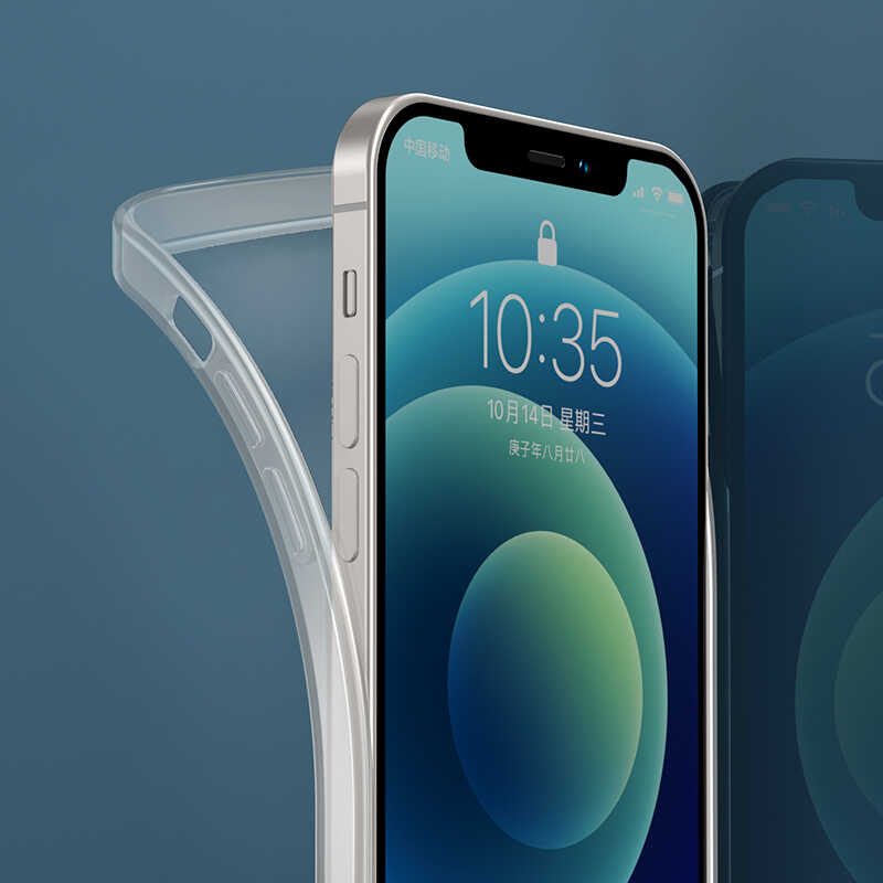 Bal-z Apple iPhone 12 Benks Matte Electroplated TPU Kapak