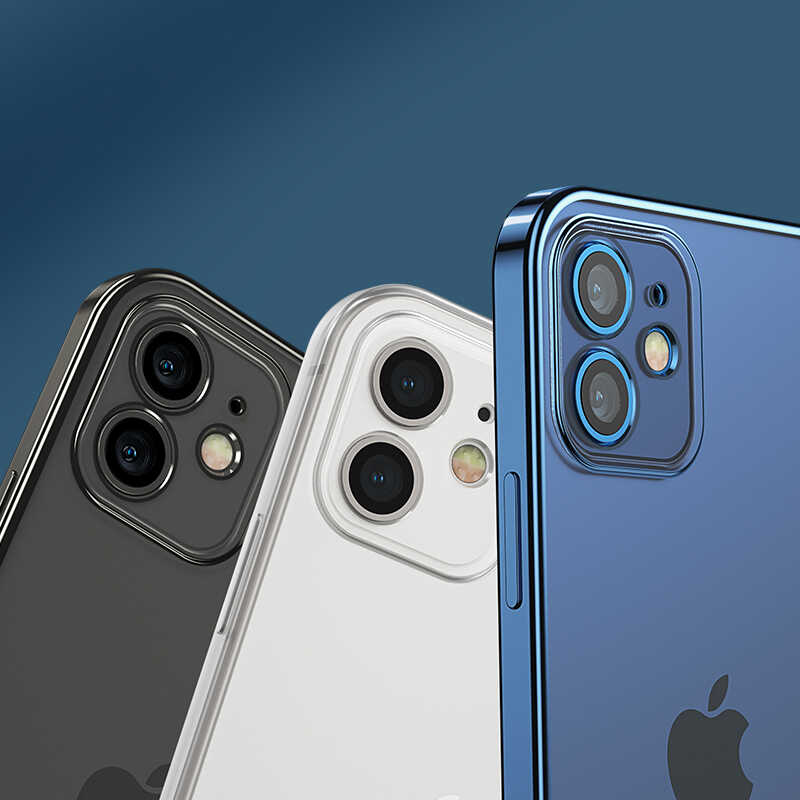 Bal-z Apple iPhone 12 Benks Matte Electroplated TPU Kapak
