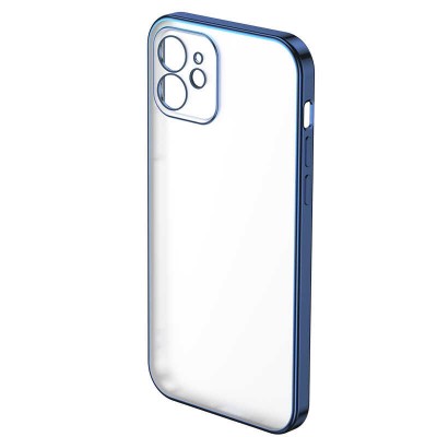 Bal-z Apple iPhone 12 Benks Matte Electroplated TPU Kapak
