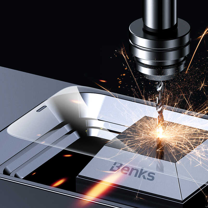 Bal-z Apple iPhone 12 Benks OKR+Dust Proof Ekran Koruyucu