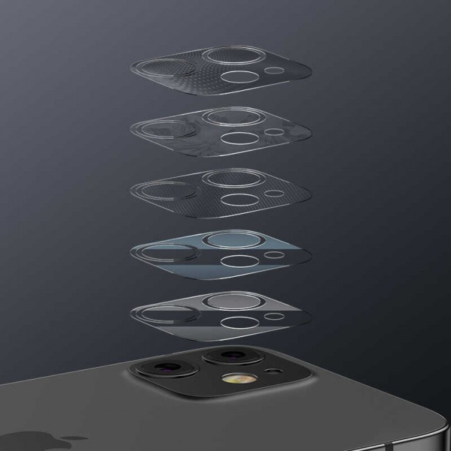 Apple iPhone 12 Benks Soft Kamera Lens Koruyucu Cam Apple iPhone 12 Benks Soft Kamera Lens Koruyucu Cam