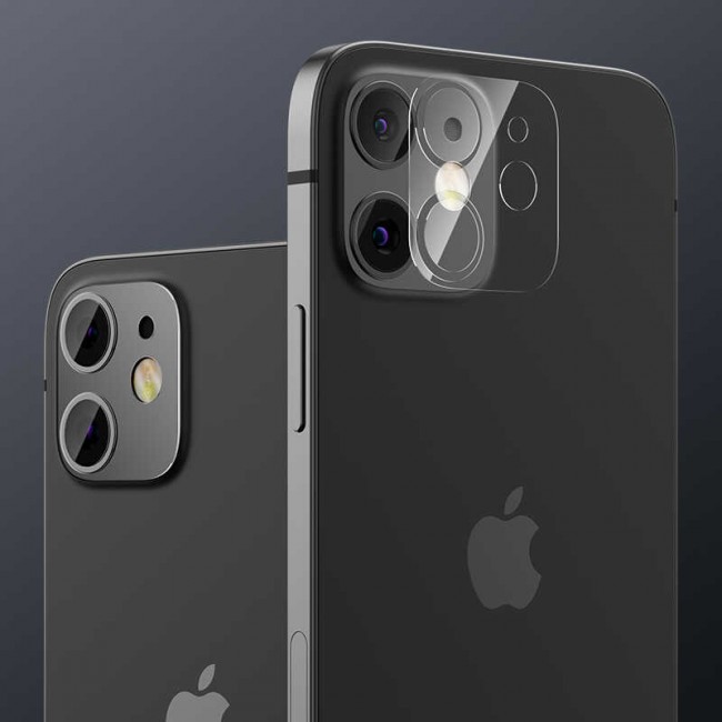 Apple iPhone 12 Benks Soft Kamera Lens Koruyucu Cam Apple iPhone 12 Benks Soft Kamera Lens Koruyucu Cam