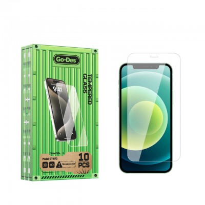 Bal-z Apple iPhone 12 Go Des Parmak İzi Bırakmayan 9H Oleofobik Bom Glass Ekran Koruyucu