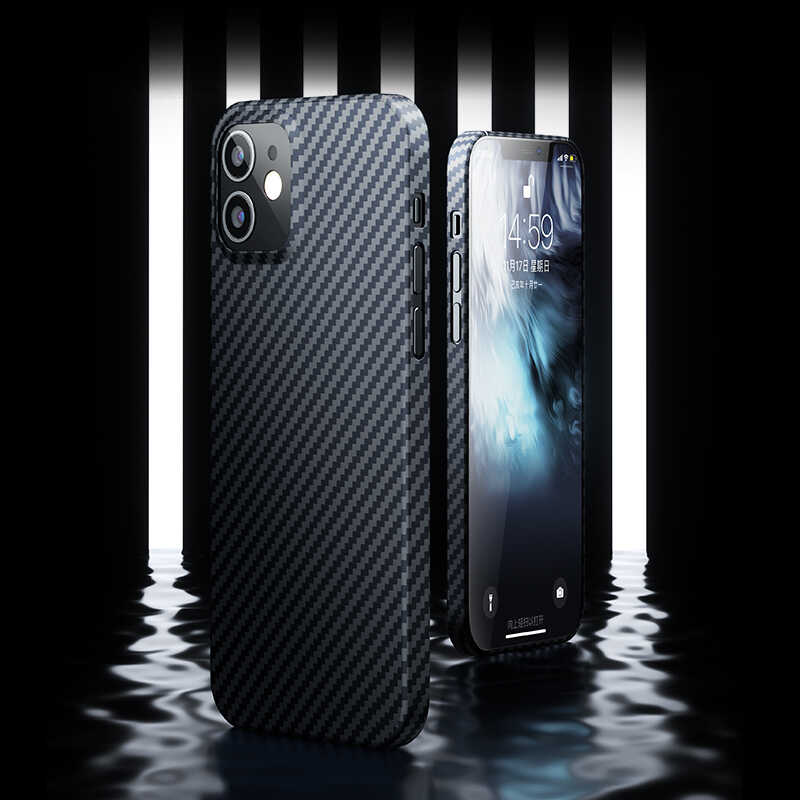 Bal-z Apple iPhone 12 Kılıf Benks Aramid Kapak