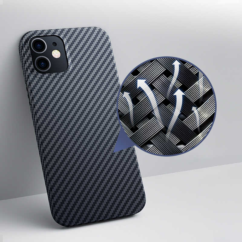 Bal-z Apple iPhone 12 Kılıf Benks Aramid Kapak