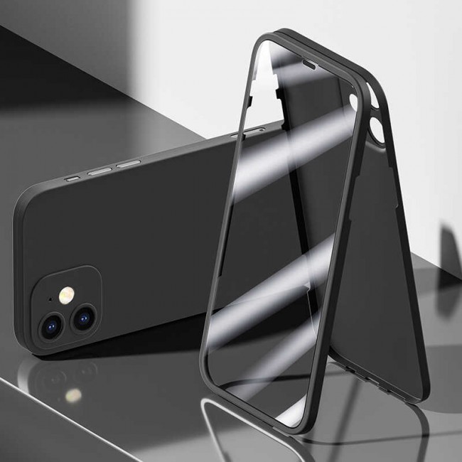 Apple iPhone 12 Kılıf Benks Full Covered 360 Protective Kapak Apple iPhone 12 Kılıf Benks Full Covered 360 Protective Kapak
