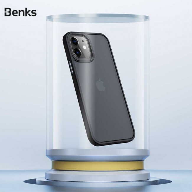 Apple iPhone 12 Kılıf Benks Hybrid Kapak Apple iPhone 12 Kılıf Benks Hybrid Kapak
