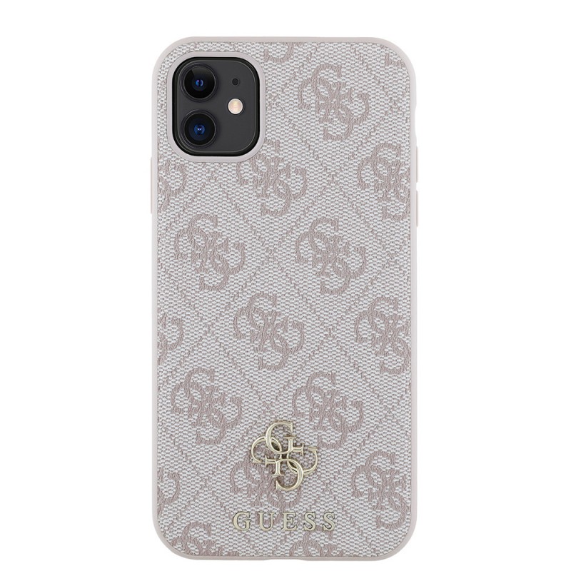 Bal-z Apple iPhone 12 Kılıf Guess Orjinal Lisanslı M-safe Şarj Özellikli Small 4G Classic Kapak