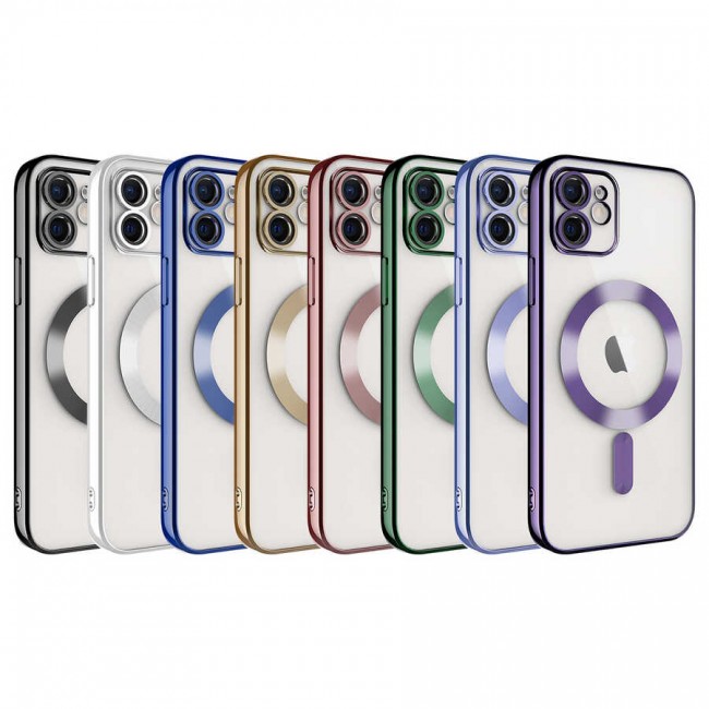 Apple iPhone 12 Kılıf Kamera Korumalı Magsafe Wireless Şarj Özellikli Zore Demre Kapak Apple iPhone 12 Kılıf Kamera Korumalı Magsafe Wireless Şarj Özellikli Zore Demre Kapak