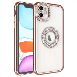 Apple iPhone 12 Kılıf Kamera Korumalı Taş Süslemeli Arkası Şeffaf Zore Asya Kapak Apple iPhone 12 Kılıf Kamera Korumalı Taş Süslemeli Arkası Şeffaf Zore Asya Kapak
