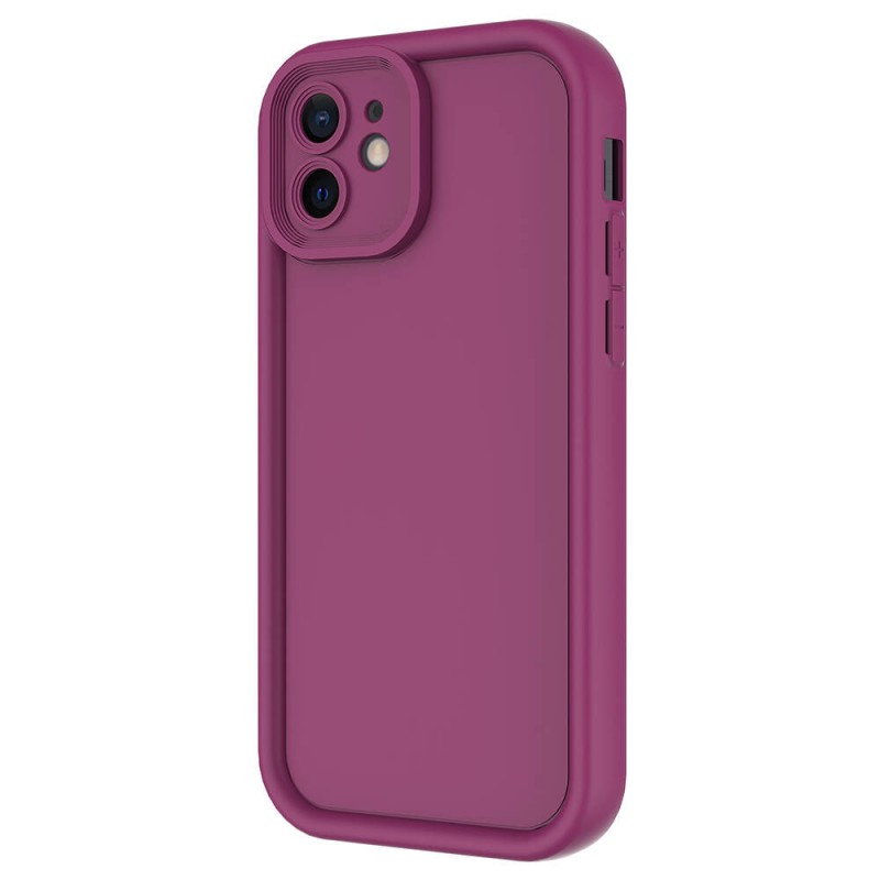 Bal-z Apple iPhone 12 Kılıf Kamera Korumalı  Ananas Kapak