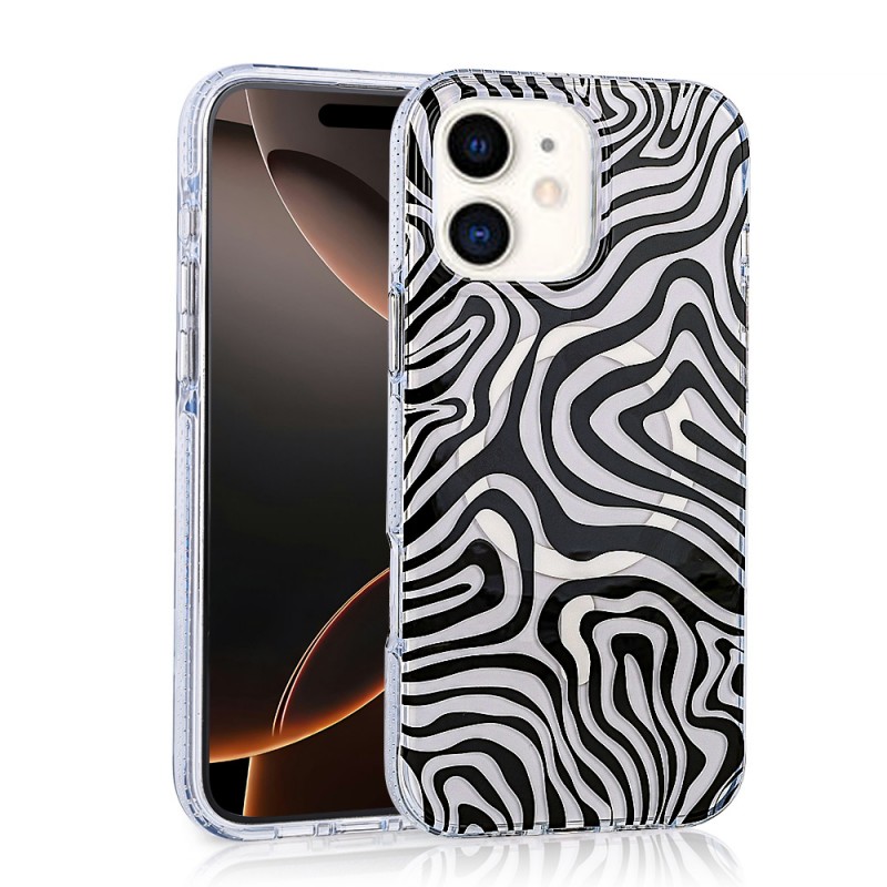 Bal-z Apple iPhone 12 Kılıf M-safe Şarj Özellikli  Jago Kapak