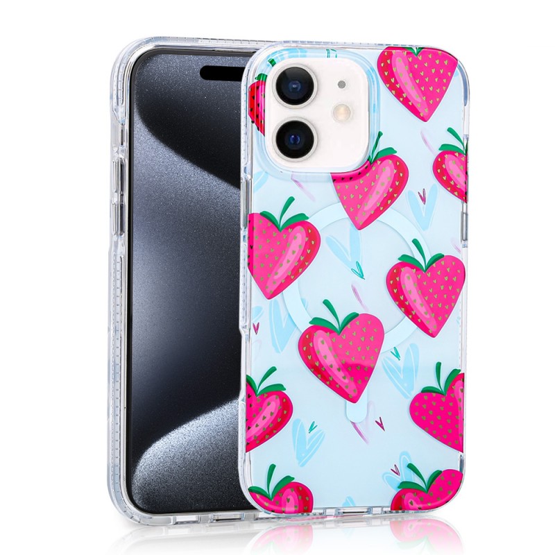 Bal-z Apple iPhone 12 Kılıf M-safe Şarj Özellikli  Stilo Kapak