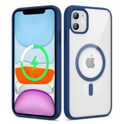 Bal-z Apple iPhone 12 Kılıf M-safe Wireless Şarj Özellikli Silikon  Ege Kapak
