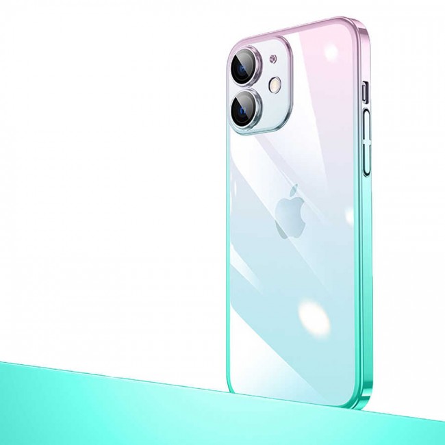 Apple iPhone 12 Kılıf Parlak Renk Geçişli Kamera Korumalı Zore Senkron Kapak Apple iPhone 12 Kılıf Parlak Renk Geçişli Kamera Korumalı Zore Senkron Kapak
