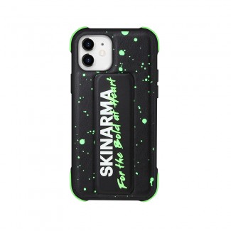 Apple iPhone 12 Kılıf SkinArma Standlı Deri Görünümlü Funsha Kapak Apple iPhone 12 Kılıf SkinArma Standlı Deri Görünümlü Funsha Kapak