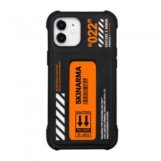 Apple iPhone 12 Kılıf SkinArma Standlı Deri Görünümlü Shingoki Kapak Apple iPhone 12 Kılıf SkinArma Standlı Deri Görünümlü Shingoki Kapak