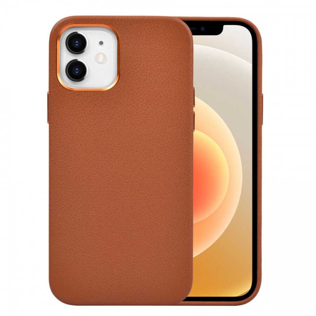 Apple iPhone 12 Kılıf Wiwu Calfskin Kapak Apple iPhone 12 Kılıf Wiwu Calfskin Kapak