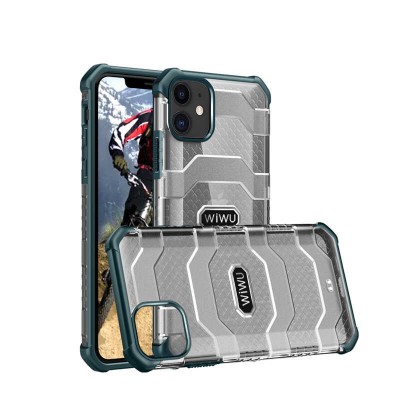 Bal-z Apple iPhone 12 Kılıf ​​​​​Wiwu Voyager Kapak