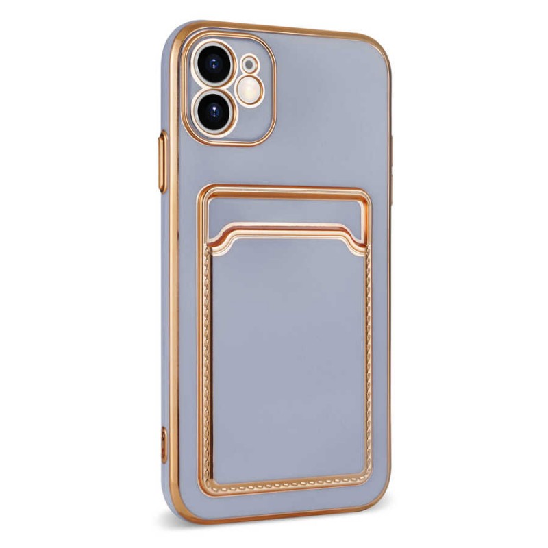 Bal-z Apple iPhone 12 Kılıf  Bark Kartlıklı Kapak