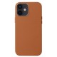 Apple iPhone 12 Kılıf Zore Leathersafe Wireless Kapak Apple iPhone 12 Kılıf Zore Leathersafe Wireless Kapak