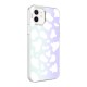 Apple iPhone 12 Kılıf Zore M-Blue Desenli Kapak Apple iPhone 12 Kılıf Zore M-Blue Desenli Kapak