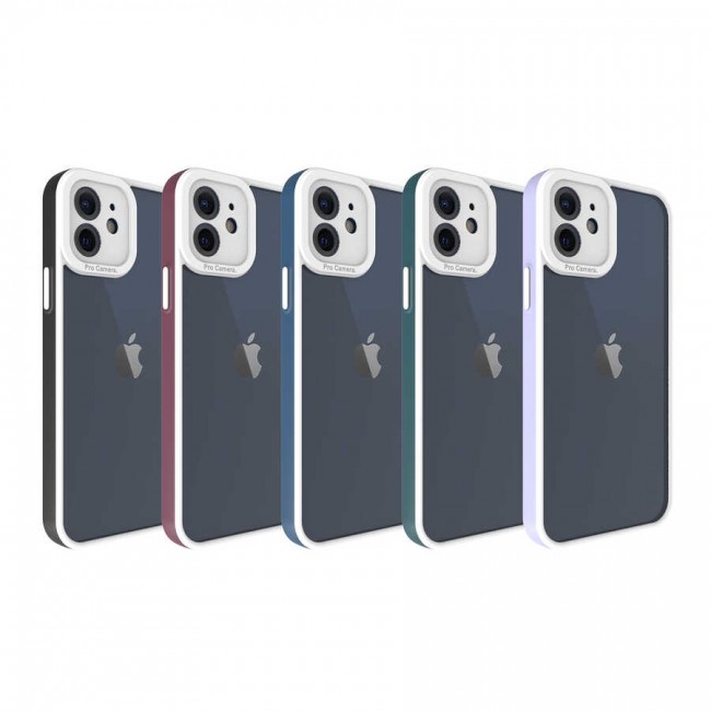 Apple iPhone 12 Kılıf Zore Mima Kapak Apple iPhone 12 Kılıf Zore Mima Kapak