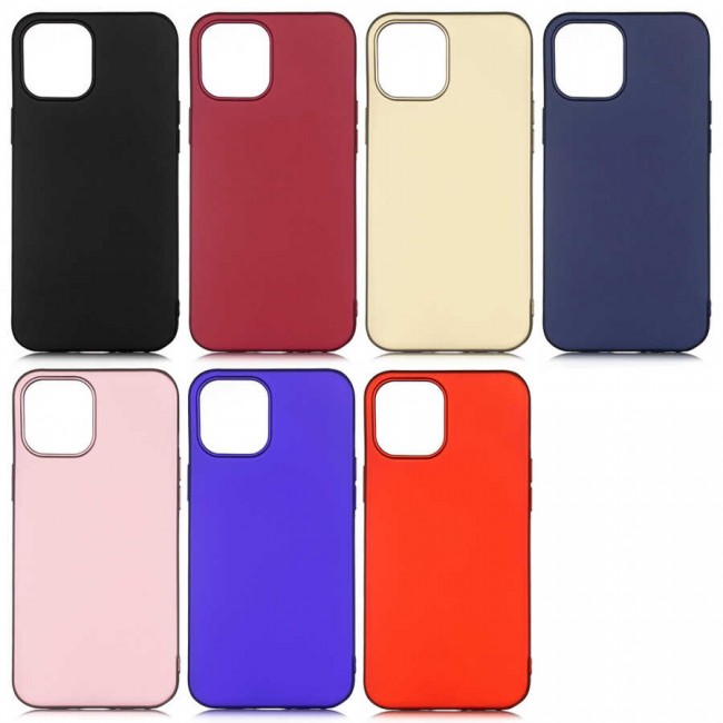 Apple iPhone 12 Kılıf Zore Premier Silikon Kapak Apple iPhone 12 Kılıf Zore Premier Silikon Kapak