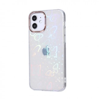 Apple iPhone 12 Kılıf Zore Sidney Desenli Sert Kapak Apple iPhone 12 Kılıf Zore Sidney Desenli Sert Kapak