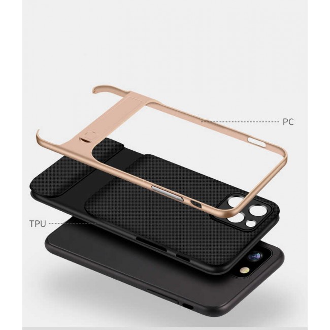 Apple iPhone 12 Kılıf Zore Standlı Verus Kapak Apple iPhone 12 Kılıf Zore Standlı Verus Kapak