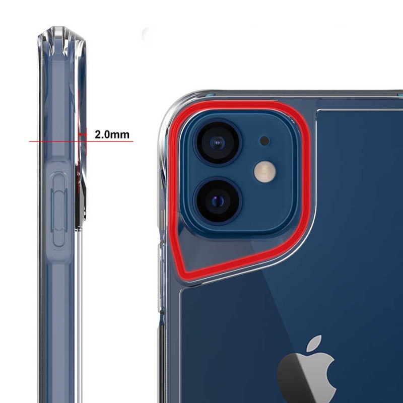 Bal-z Apple iPhone 12 Kılıf  T-Max Kapak