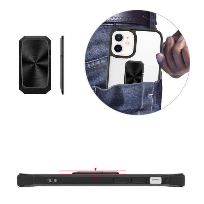 Bal-z Apple iPhone 12 Kılıf  V-Bax Kapak