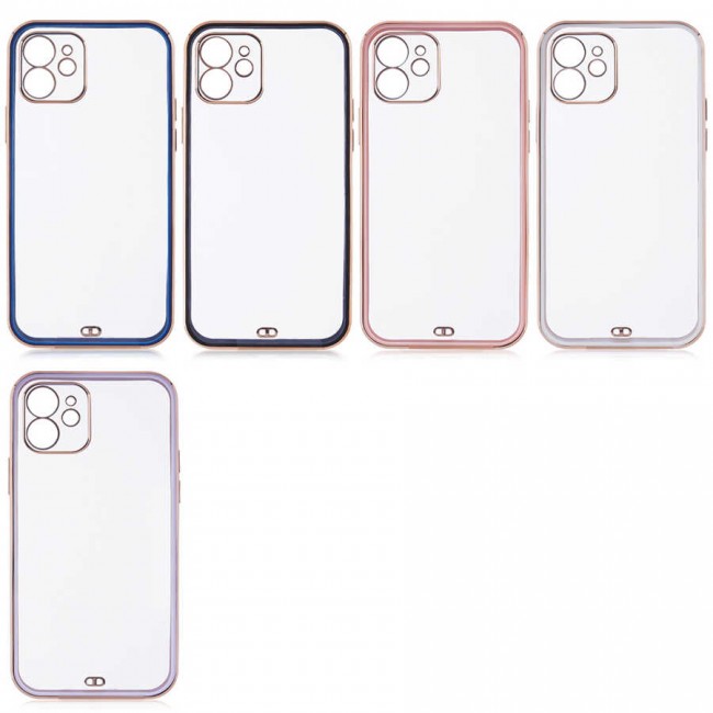 Apple iPhone 12 Kılıf Zore Voit Clear Kapak Apple iPhone 12 Kılıf Zore Voit Clear Kapak