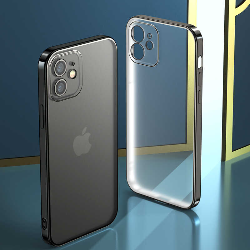 Bal-z Apple iPhone 12 Mini Benks Matte Electroplated TPU Kapak