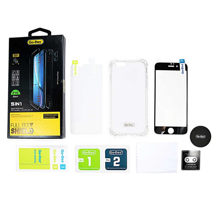 Apple iPhone 12 Mini Go Des 5 in 1 Full Body Shield