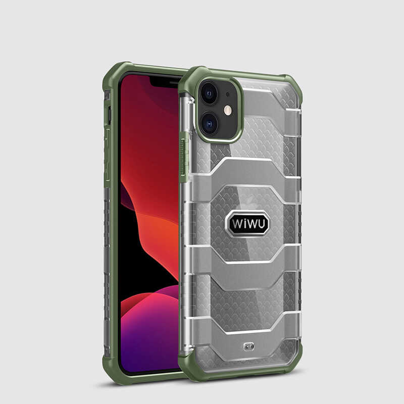 Bal-z Apple iPhone 12 Mini Kılıf ​​​​​Wiwu Voyager Kapak