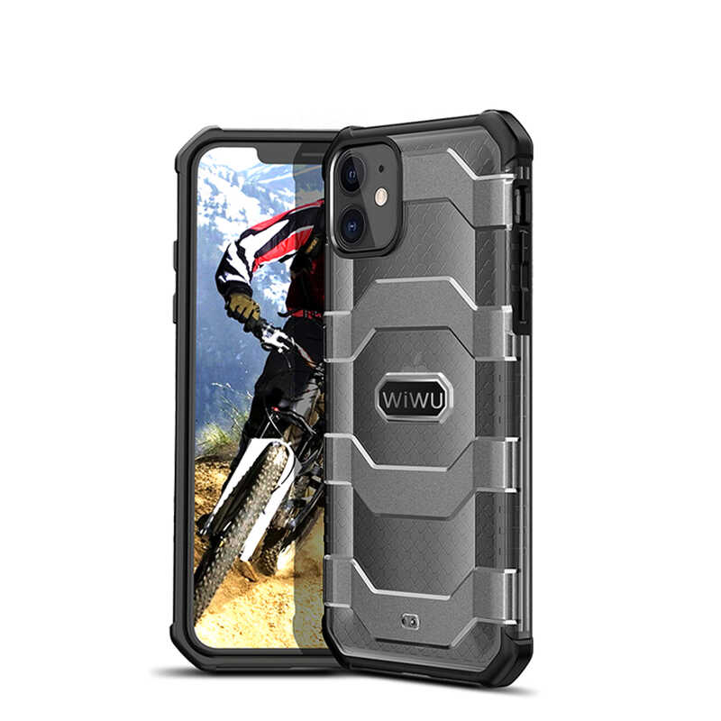 Bal-z Apple iPhone 12 Mini Kılıf ​​​​​Wiwu Voyager Kapak